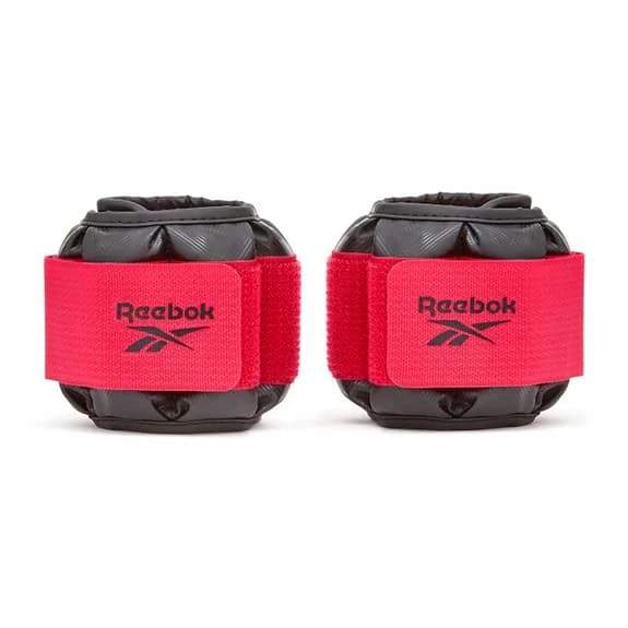 Reebok Premium 2.0 Kg Wrist Ankle Supports Black Red - Image 2