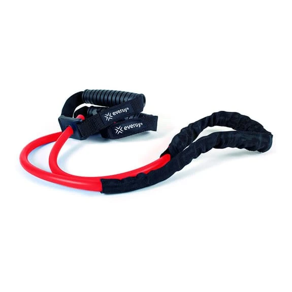 Evergy Fitness Heavy Elastic Tube Red