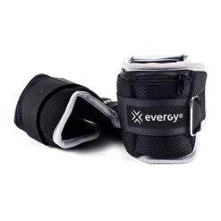 Evergy Fitness Elite Wrist Anklets 1 Kg Black (pair)