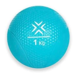 Evergy Fitness Medicine Ball 1 Kg Turquoise Blue