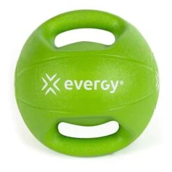 Evergy Fitness Double Grip Medicine Ball 3 Kg Green