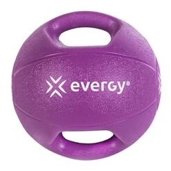 Evergy Fitness Double Grip Medicine Ball 9 Kg Lilac