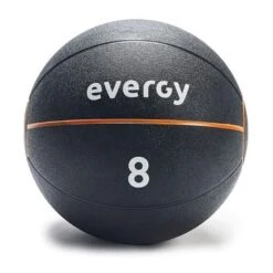 Evergy Fitness Medicine Ball 8 Kg Black Orange