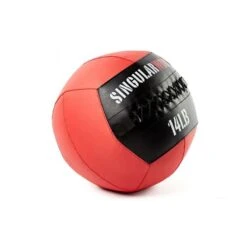 Singular WOD Elite 6.35 Kg Medicine Ball Red Black
