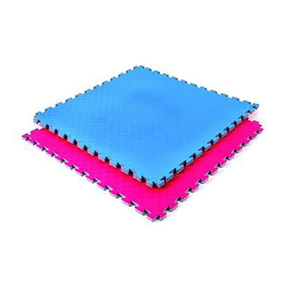 Trendingfit Tatami 100x100x2 Cm Floor Protector Red Blue