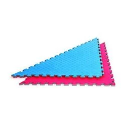 Trendingfit Tatami 2 Cm Triangular Floor Protector Red Blue