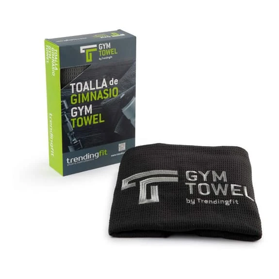 Trendingfit Towel Black - Image 2