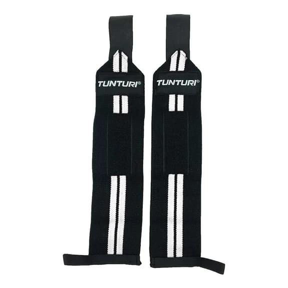 Tunturi Wristbands Black White - Image 2