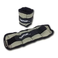 Tunturi 0.5 Kg Wrist And Ankle Brace Grey Black (Pair)
