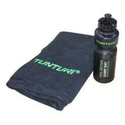 Tunturi Towel And Bottle Set
