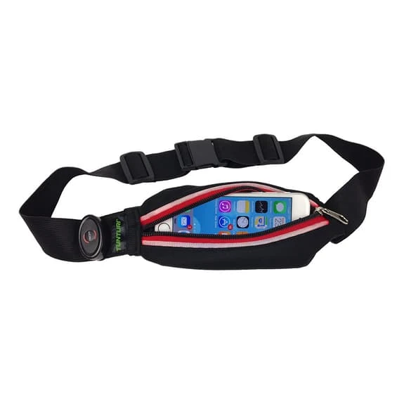 Tunturi LED Belt Black Red