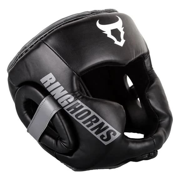 Venum Ringhorns Charger Helmet Black Grey White - Image 2