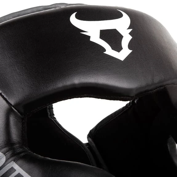 Venum Ringhorns Charger Helmet Black Grey White - Image 5