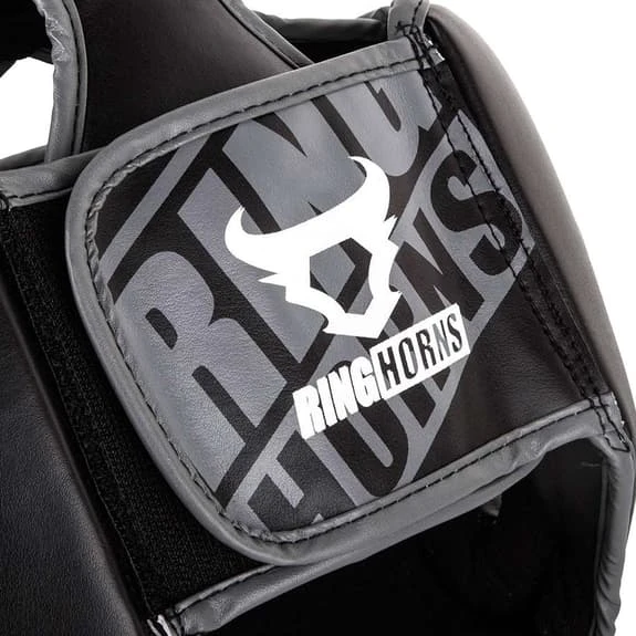 Venum Ringhorns Charger Helmet Black Grey White - Image 6