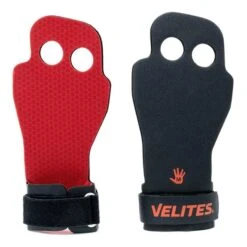 Velites Shell Flexy Hand Grips Black Red